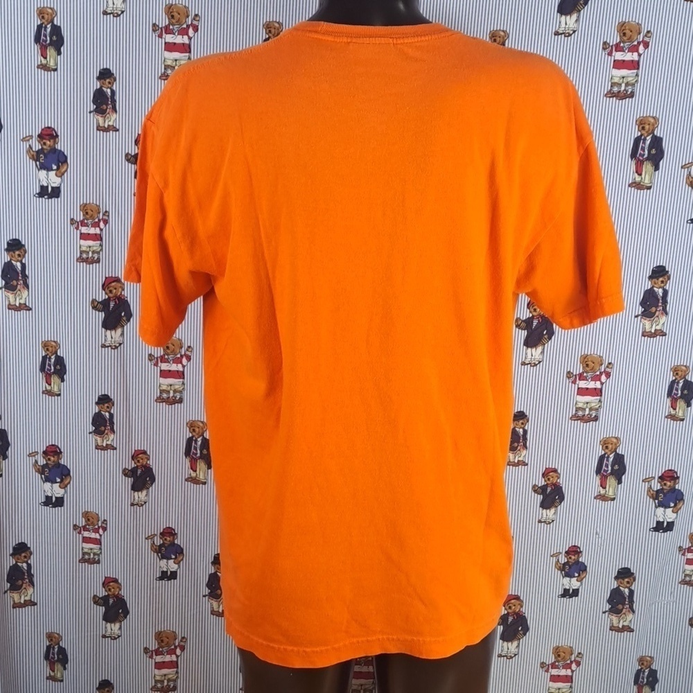 Halloween I Love Witches spell out Graphic XL orange & black goth party t-shirt - Picture 3 of 7